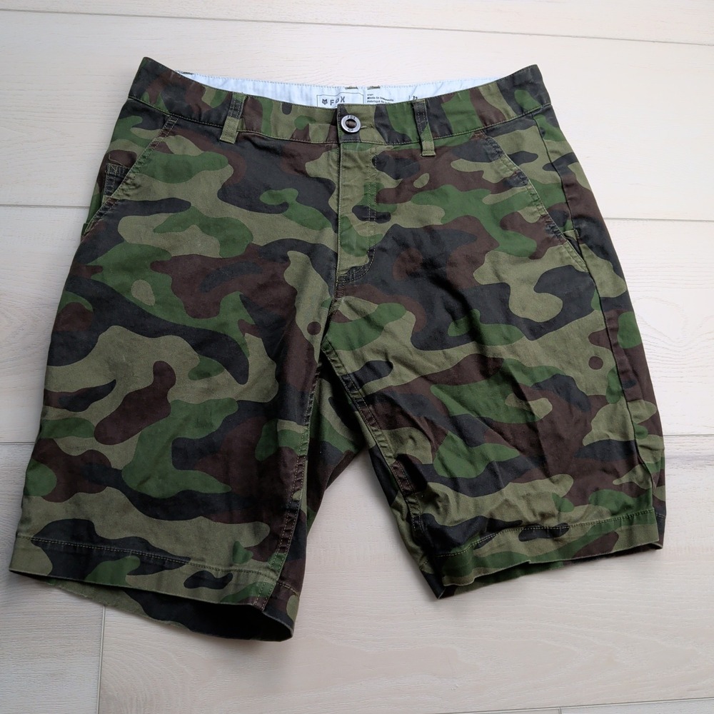 Fox Racing Essex 2.0 Shorts Mens 32 Camo Biking Cycling Outdoors 30733